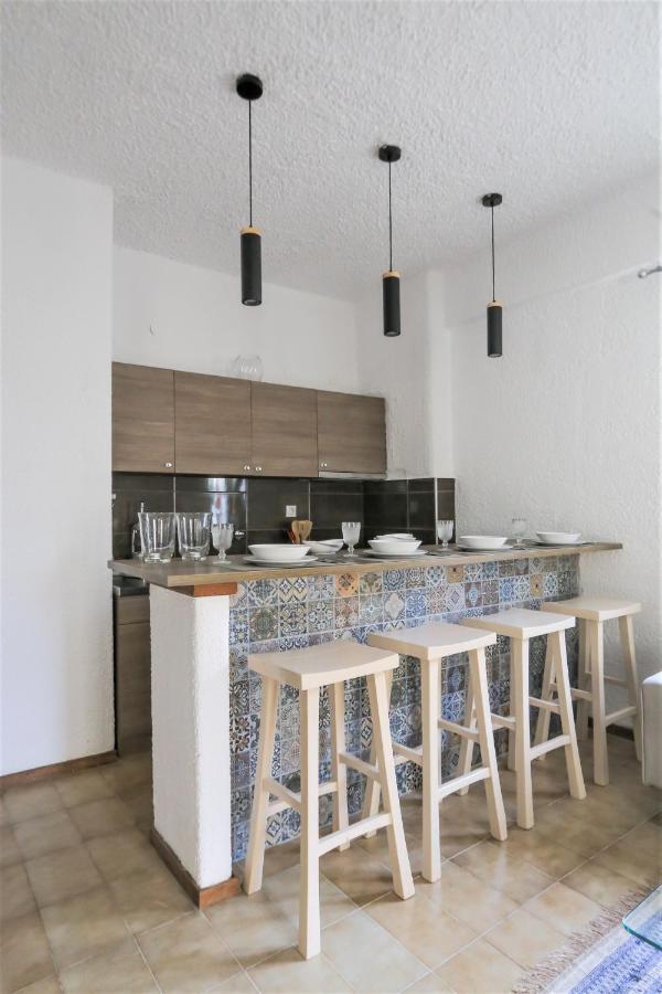 Beachfront Deluxe Apt. Pefkochori Eksteriør bilde